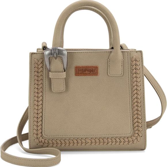 Wrangler Tote Bag for Women Top-handle Handbags Western purse with buckle - Picture 3 of 3